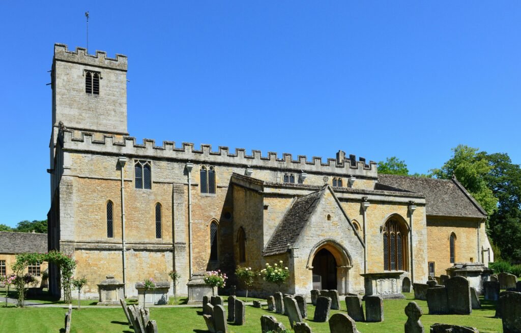 bibury church