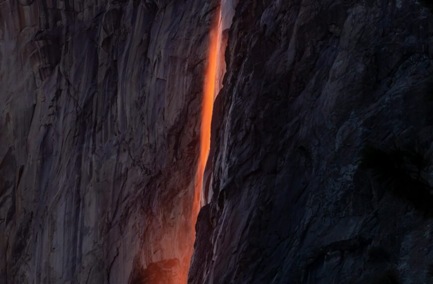 Yosemite Firefall: Where Water Turns to Fire